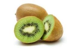 En lækker smag af grøn moden kiwi.