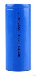 Batteri 26650, 3500 mAh.